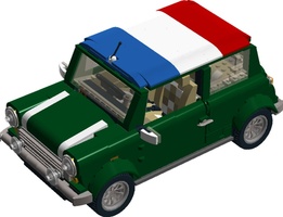 Набор LEGO MOC-12460 10242 FRANCE ROOF