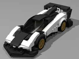 Набор LEGO Pagani Zonda R Evolution Gran Turismo