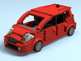 Набор LEGO MOC-12502 2008 Honda Fit Sport GD3