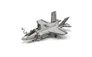 Набор LEGO MOC-12517 F-35B Lightning II | Joint Strike Fighter (VTOL)