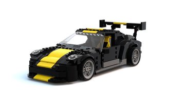 Набор LEGO MOC-12528 Porsche 911 GT2 (2018 991 / GT2 RS)