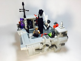 Набор LEGO MOC-12535 Batwing Display (Gotham Roof)