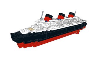Набор LEGO MOC-12536 LEGO SS Normandie Ocean Liner