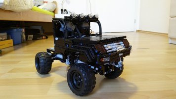 Набор LEGO MOC-12556 Грузовик для триала