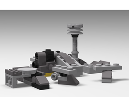 Набор LEGO MOC-12569 Аэропорт (наномасштаб)