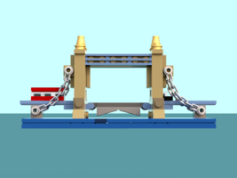 Набор LEGO Тауэрский мост (нано-масштаб)