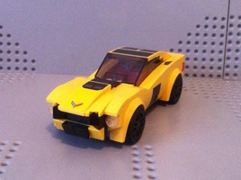 Набор LEGO MOC-12621 Форд Мустанг 1968 года