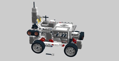 Набор LEGO MOC-12632 Autonomous car EV3