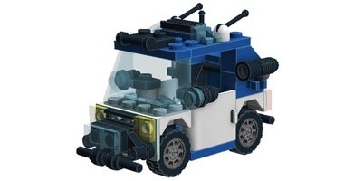 Набор LEGO Police SUV Unit (4x7 chassis)