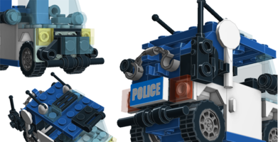Набор LEGO Police SUV Unit (4x7 chassis)