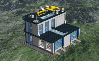 Набор LEGO MOC-12727 Полицейский участок