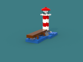 Набор LEGO Маяк (наномасштаб)