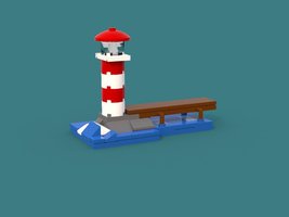 Набор LEGO Маяк (наномасштаб)