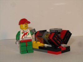 Набор LEGO 31040 Set Alternative V8 engine