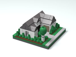 Набор LEGO Французский загородный дом (нано)