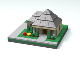 Набор LEGO Поместье (нано-масштаб)