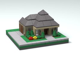 Набор LEGO Поместье (нано-масштаб)