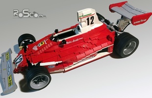 Набор LEGO MOC-12763 Ferrari 312T (2017 edition)