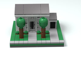 Набор LEGO Дом в колониальном стиле (наномасштаб)