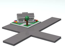 Набор LEGO Участок дороги (нано)