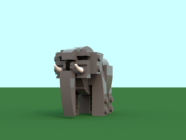 Набор LEGO Слон (наномасштаб)