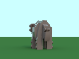 Набор LEGO Слон (наномасштаб)