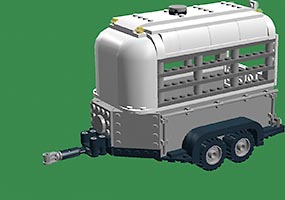 Набор LEGO Прицеп для перевозки лошадей