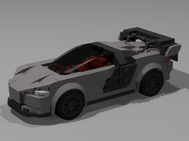 Набор LEGO MOC-12828 MOD 75873 - AUDI R8 LMS ULTRA