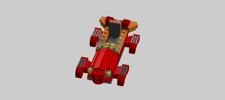 Набор LEGO 31003 vintage inspired scifi car