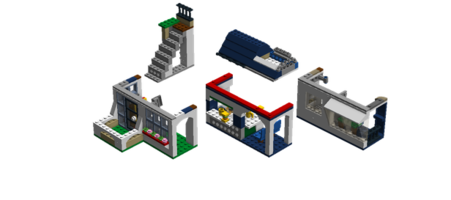 Набор LEGO Трехэтажный дом