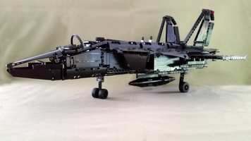 Набор LEGO MOC-12913 Night-Fighter jet