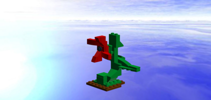 Набор LEGO Роза ко Дню святого Валентина