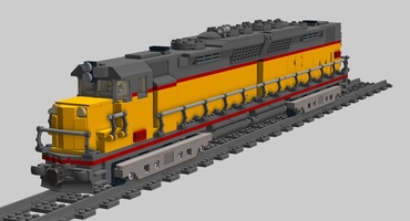 Набор LEGO MOC-13005 Union Pacific locomotive