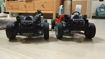 Набор LEGO Compact car chassis for 62.4mm wheels