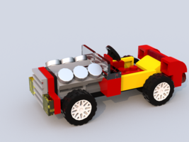 Набор LEGO Хот-род (наномасштаб)