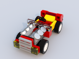 Набор LEGO Хот-род (наномасштаб)