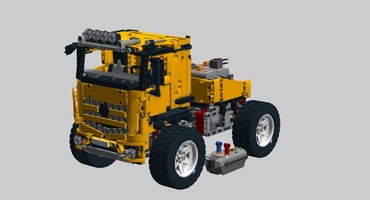 Набор LEGO MOC-13031 Mercedes Arocs Crawler V1