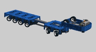 Набор LEGO MOC-13035 Nooteboom Multydolly