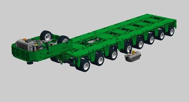 Набор LEGO MOC-13036 Nooteboom Multydolly HD