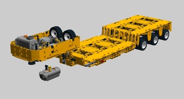 Набор LEGO MOC-13037 Nooteboom Euro Low-Loader