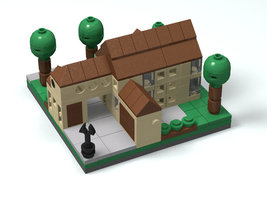 Набор LEGO Дом в тюдорском стиле (нано)