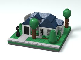 Набор LEGO Загородная вилла (нано)