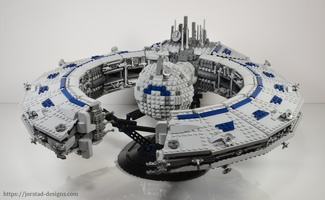 Набор LEGO MOC-13056 Lucrehulk-Class Battleship (Droid Control Ship)