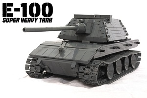 Набор LEGO MOC-13061 RC E-100 super heavy tank