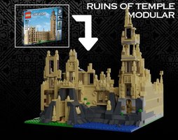 Набор LEGO MOC-13072 Руины храма