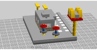 Набор LEGO Макдональдс (нано)
