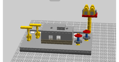 Набор LEGO Макдональдс (нано)