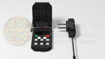 Набор LEGO Old ETACS Phone by We Will Brick You