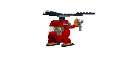 Набор LEGO Вертолет под размер минифигурки