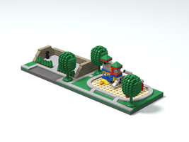 Набор LEGO Парк по соседству (нано)